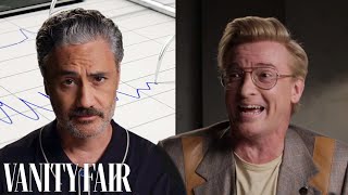 Taika Waititi amp Rhys Darby Take Lie Detector Tests  Vanity Fair [upl. by Kobylak815]