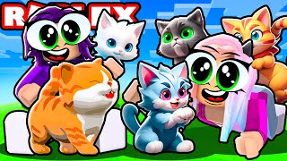 We played a Kitten Game  Roblox [upl. by Bayly]