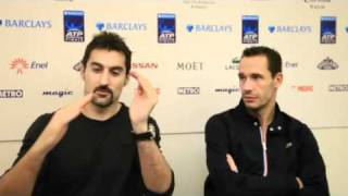 Llodra amp Zimonjic Explain Interesting Incident [upl. by Aled910]