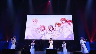 Gotoubun No Hanayome All Characters Song Hatsukoi Spesial Event 2023 In 横浜アリーナ  五等分の花嫁 [upl. by Misa]