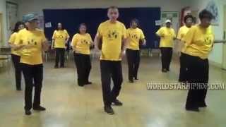 70Year Old Man Shocks Everyone with his 2 Stepping [upl. by Mount]