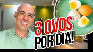 COMA 3 OVOS POR DIA E VEJA O QUE ACONTECE COM SEU CORPO 🥚🥚🥚  Dr Dayan Siebra [upl. by Manuel]