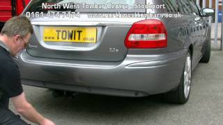 Towbar Video Jaguar X Type Witter Quantum Detachable [upl. by Adnorahs]