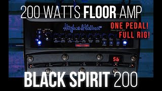 New amp Black Spirit 200 Floor from Hughes amp Kettner [upl. by Ahsita933]