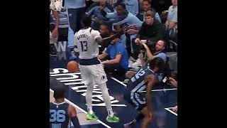 Ja Morant block 🔥🏀 NBA MemphisGrizzlies shortsfeed nba jamorant dallasmavs shorts [upl. by Eda795]