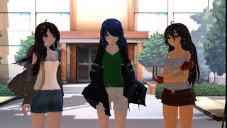 A Kawaii Potato MMD Models DL [upl. by Akemhs]