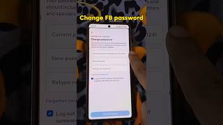 Facebook Ka Password Kaise Change Kare  How to change Facebook password  Chsnge FB Password [upl. by Rosita565]