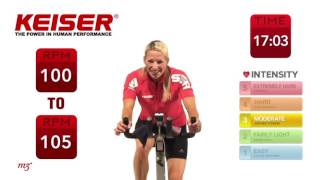 Keiser Cycle Core [upl. by Ecirad]