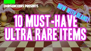 MSP  10 MUST HAVE ULTRA RARE ITEMS [upl. by Joana694]