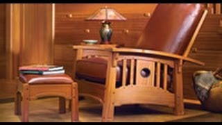 Stickley Morris Chair Stickley Leather [upl. by Batholomew539]