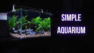 SIMPLE PLANTED AQUARIUM SETUP  Step by step LOW TECH AQUASCAPING TUTORIAL  EP1 [upl. by Mulligan687]