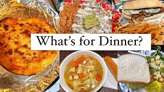 WHATS FOR DINNER  5 DINNER IDEAS  HOMEMADE DINNERS  Crystal Evans [upl. by Anilatac]