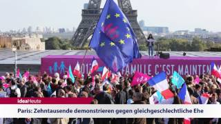 ideaHeute vom 17 10 16  Flüchtlinge  Demonstration Paris  Nordkirche [upl. by Leonid]