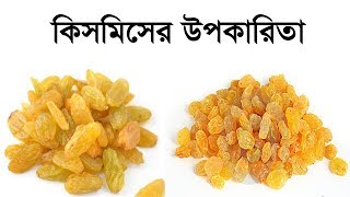 কিসমিসের উপকারিতা  Kismis er Upokarita  Benefits of Raisin  Important Tips ft Amader Rannaghor [upl. by Tracee700]