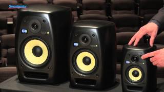 KRK VXT Series Studio Monitors Overview  Sweetwater Sound [upl. by Choong]