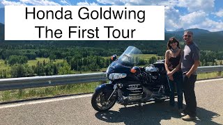 Honda Goldwing The First Tour Andy Commons in Canada 🇨🇦 [upl. by Aihsekyw]