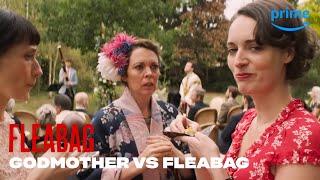 The Most Brutal Godmother Scenes  Fleabag  Prime Video [upl. by Lanam]