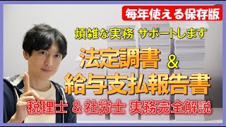 【税理士amp社労士 徹底解説】実務担当者が使える法定調書＆給与支払報告書の実務 [upl. by Ivor77]