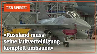 Lieferung von F16Kampfjets an die Ukraine  DER SPIEGEL [upl. by Eyak]