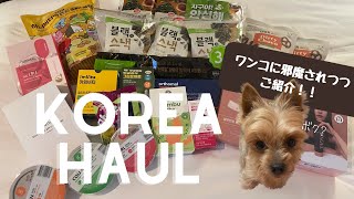 【韓国🇰🇷購入品紹介】ワンコに邪魔されながら韓国旅行で買ったものをご紹介🐶オリーブヤングスキンケアUNOVE成分エディターコンブチャ [upl. by Ahsrats629]