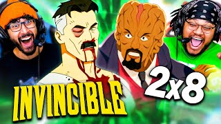 INVINCIBLE SEASON 2 Episode 8 REACTION 2x8 Finale Breakdown amp Review  Omni Man [upl. by Ellehcyar52]