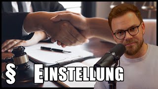 E wie Einstellung  StrafrechtABC  André Miegel [upl. by Ynnej]