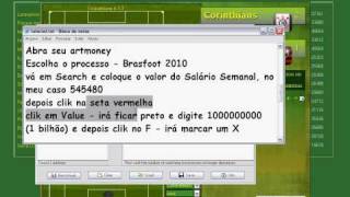 TUTORIAL Como aumentar seu dinheiro no Brasfoot 2010 [upl. by Igal]