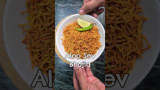 Crunchy Aloo Sev Bhujia Recipe Shorts [upl. by Marciano953]