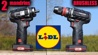 LIDL perceuse visseuse sans fil 12V PARKSIDE PERFORMANCE PBSPA 12 C3 BRUSHLESS 35Nm 1700RPM X12VTEAM [upl. by Nahshon]