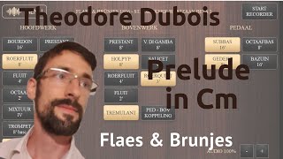 Theodore Dubois  18371924   Prelude from 7 pièces pour orgue [upl. by Ginni64]