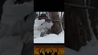 PAINT SNOW RED Flintlock Hunter Shoots Deer [upl. by Harvison848]