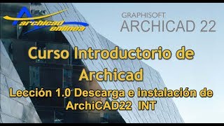 ARCHICAD 22 Descarga version EN INGLES [upl. by Lecia597]