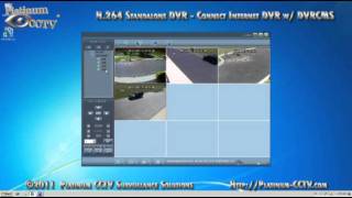 DVRCMS  Connect to DVR over Internet  DVR700x H264 Standalone DVR [upl. by Norok808]