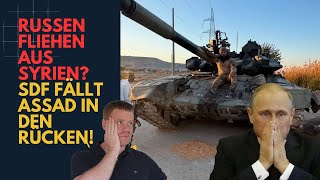 Russen verlassen Syrien SDF fällt Assad in den Rücken Lagebericht Syrien 2 [upl. by Paine676]