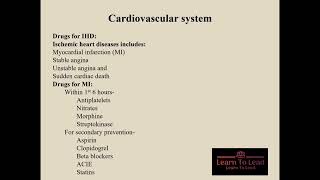 PharmacologyL7 Anti Hypertensive drugs pharmacodynamics pharmacology [upl. by Linsk]