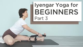 Iyengar Yoga for Beginners Part 3 with Kathy Cook HD [upl. by Aanas]