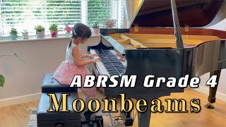 Moonbeams  ABRSM Grade 4 2021  2022 英皇四級曲目  月光 by Barbara Arens [upl. by Junette]