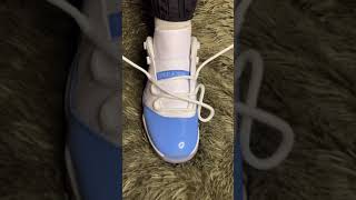 Jordan 11 Low Laces Tutorial shorts [upl. by Ahasuerus]