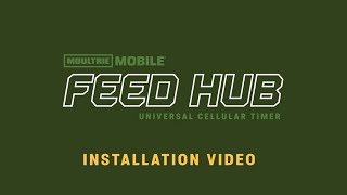 How To Install The Moultrie FEED HUB On Your Pro Hunter II and Directional Feeder Kits [upl. by Eserahc300]