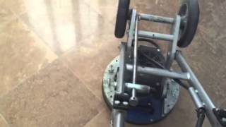 Travertine Floor Polishing Gilbert Az [upl. by Meadows342]