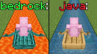 java vs bedrock [upl. by Ardnait]