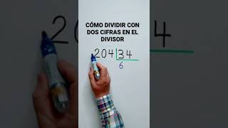 Aprende a dividir por dos cifras [upl. by Mauer212]