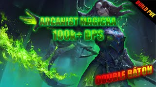 ESO PVE BUILD  Arcaniste DPS MAGIE 100k  NECROM [upl. by Derfnam215]