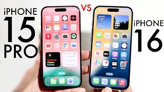 iPhone 16 Vs iPhone 15 Pro Comparison Review [upl. by Euphemiah]