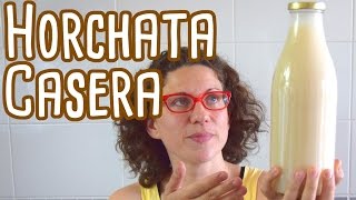 CÓMO HACER HORCHATA DE CHUFA [upl. by Stacie]