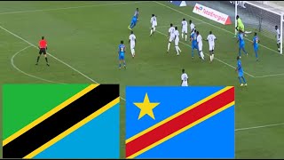 Tanzania 02 DR Congo Match Highlights  Africa Cup Of Nations Qualification 2025 [upl. by Notrab]