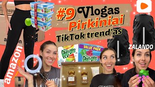 9 Vlogas Šmutkės iš Zalando ir Amazon bei išbandytas TikTok trendas [upl. by Htebzil555]