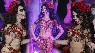 Yulianna Belly Dancing Corpse Bride Style 2020 performance [upl. by Corbin984]