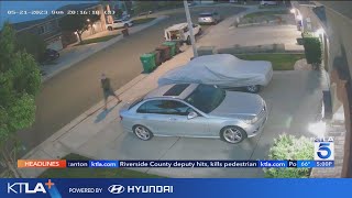 Attempted kidnapping caught on camera in Murrieta [upl. by Pollitt]