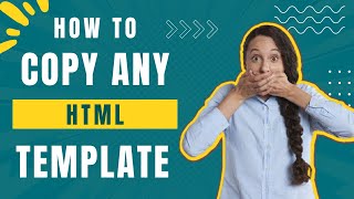 How to copy any HTML template from Themeforest in 2022 [upl. by Anissej755]